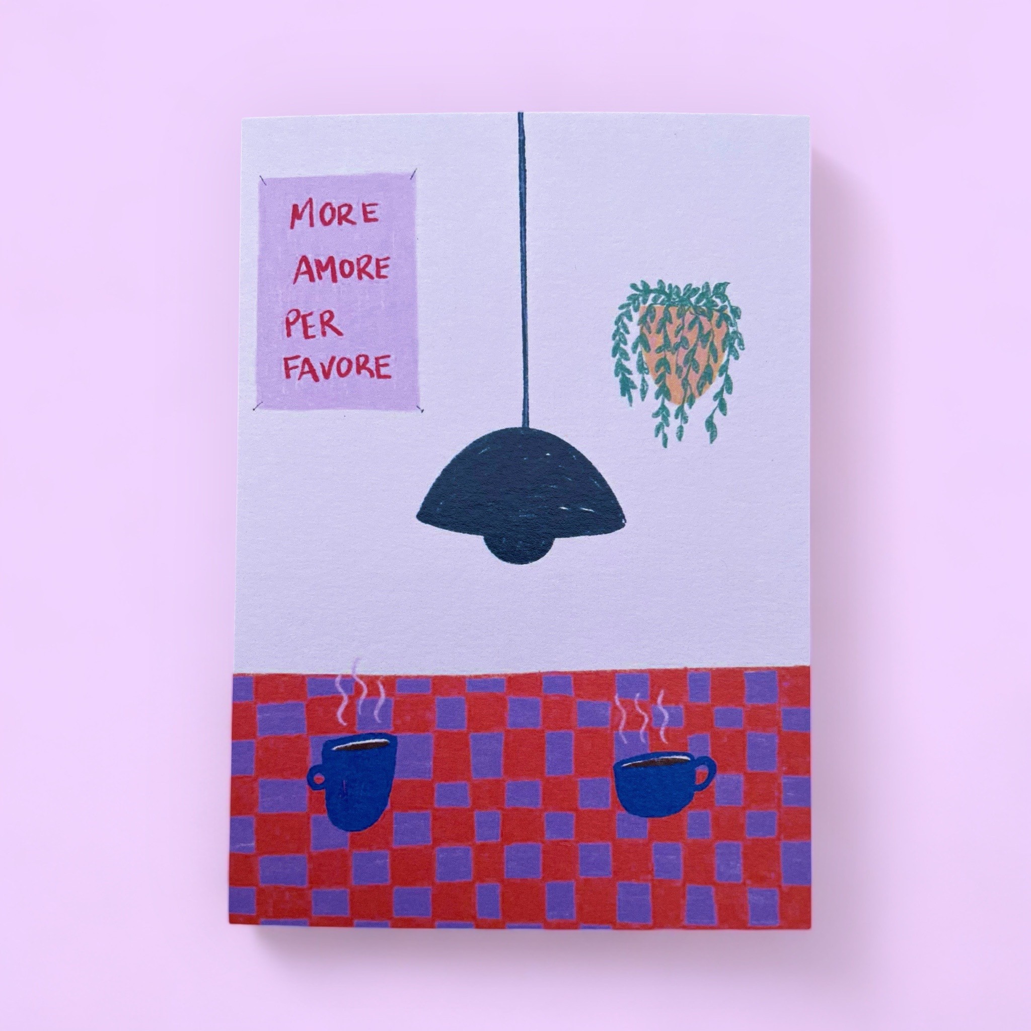 ARION ILLUSTRIERT - GRUSSKARTE MORE AMORE PER FAVORE