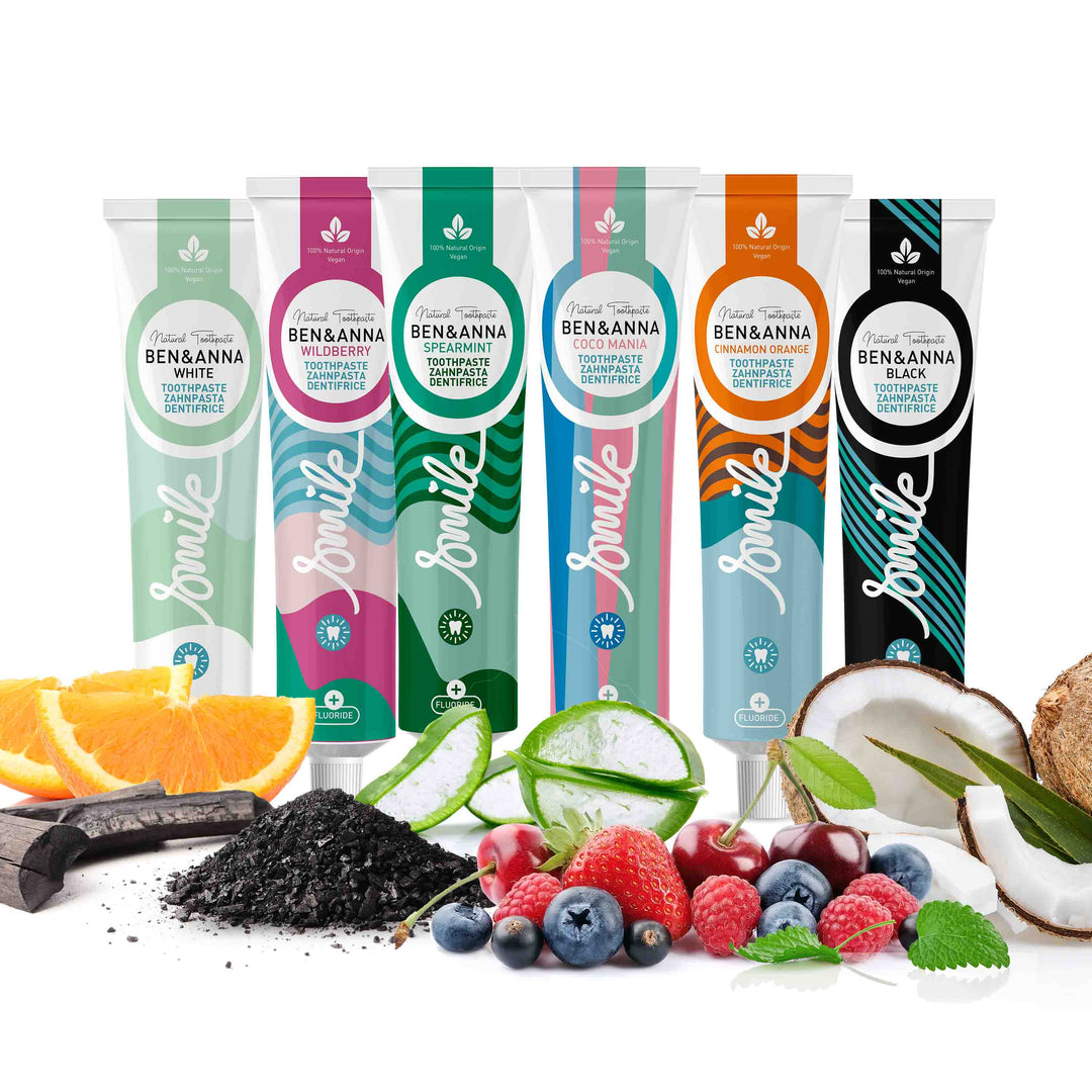 BEN & ANNA ZAHNPASTA TUBE - WILDBERRY MIT FLUORID