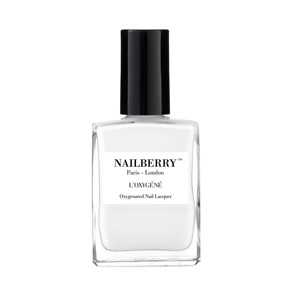 NAILBERRY NAIL LACQUER FLOCON -  OXY WHITE