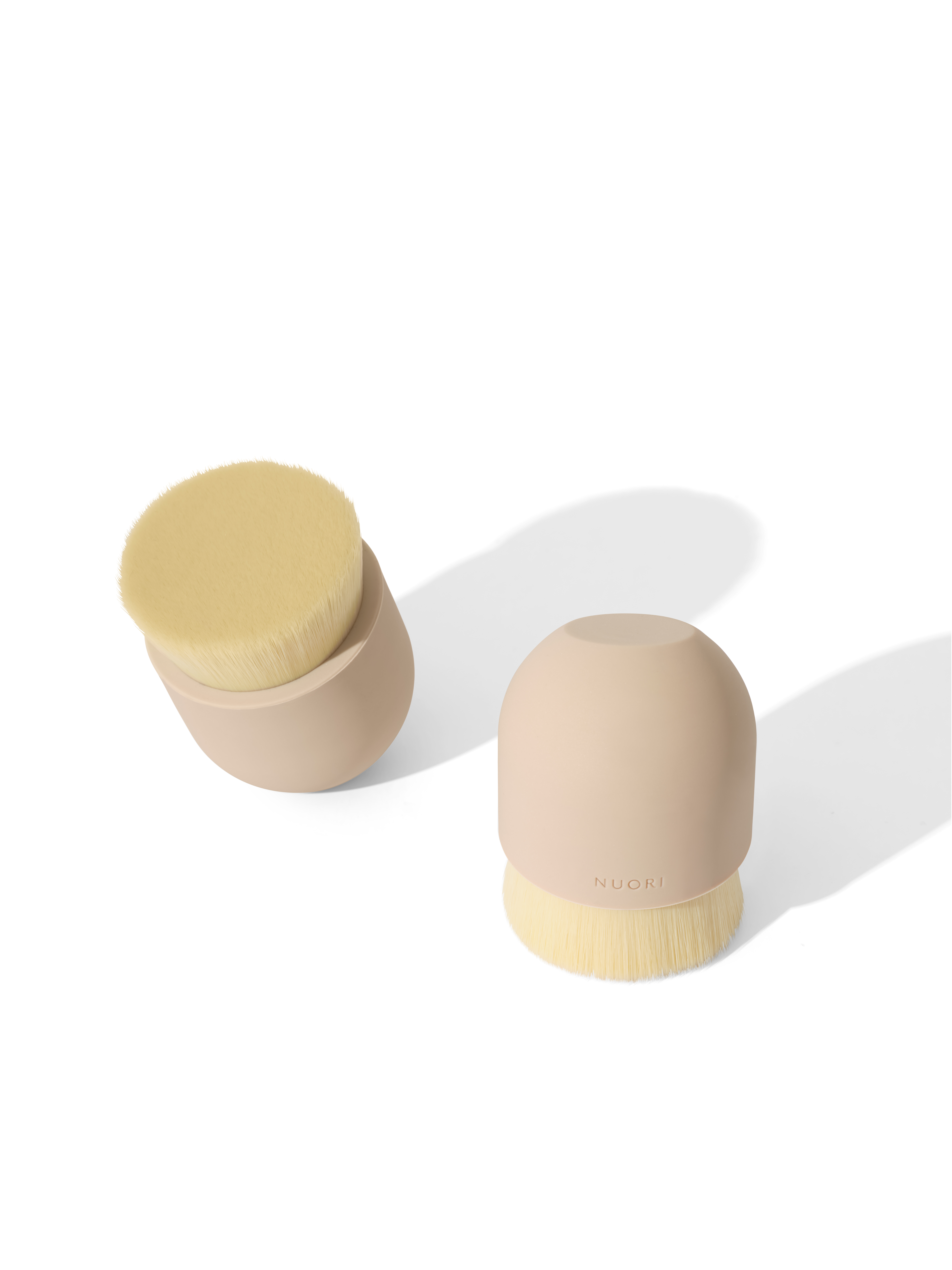 NUORI CARESSING FACIAL BRUSH - ROSE