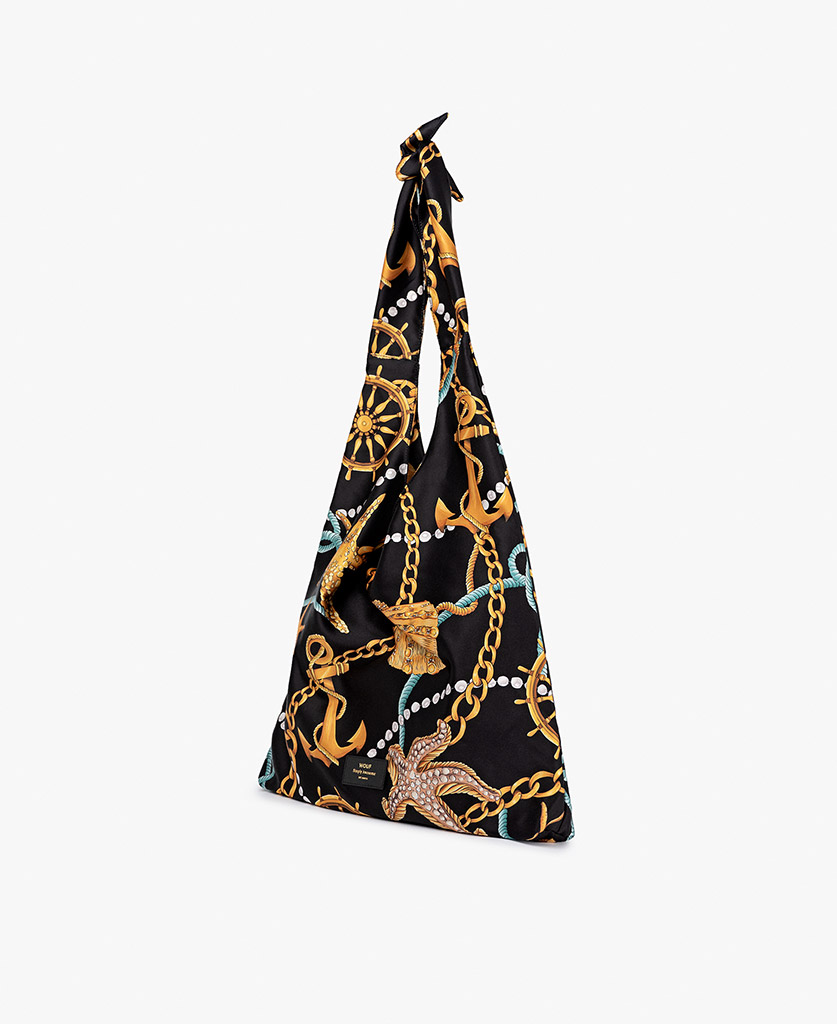 SALE - WOUF SATIN BAG SAILOR