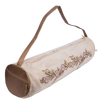 SALE - HOLISTIC SILK YOGATASCHE "CREAM"