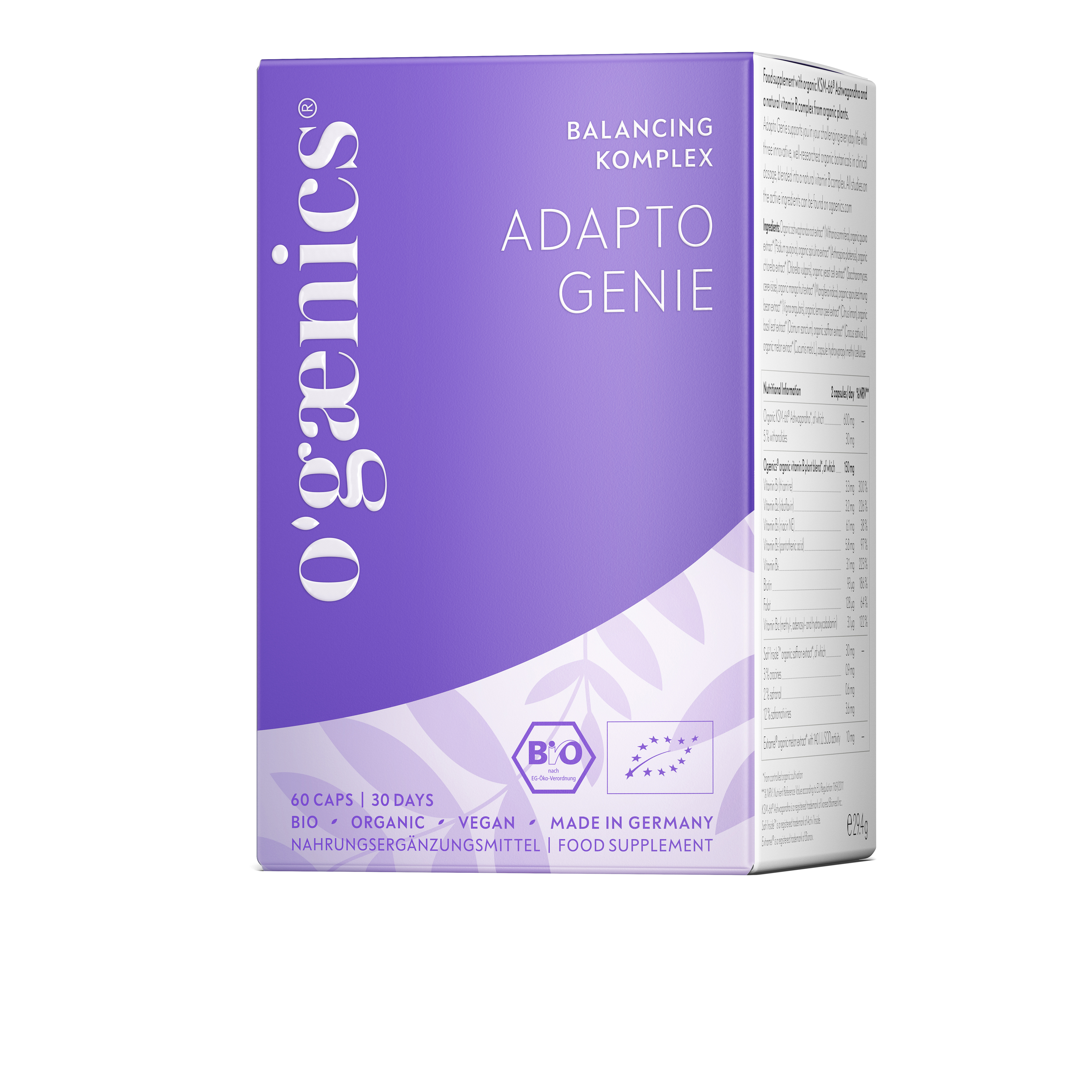 OGAENICS ADAPTO GENIE – BALANCING KOMPLEX BIO