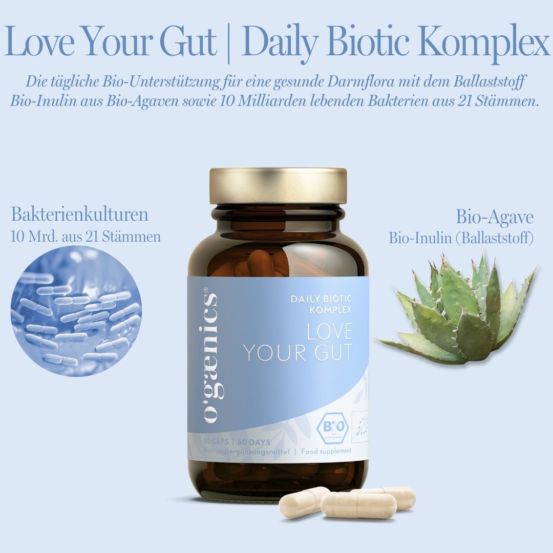 OGAENICS LOVE YOUR GUT - DAILY BIOTIC KOMPLEX