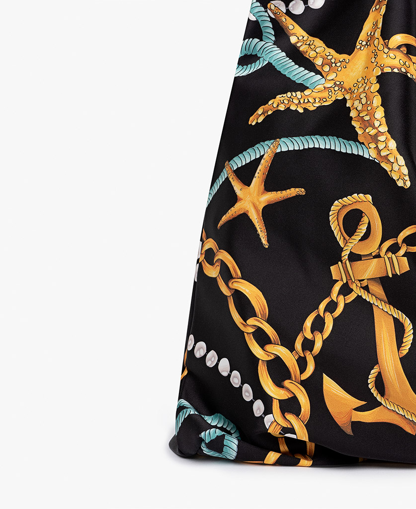 SALE - WOUF SATIN BAG SAILOR