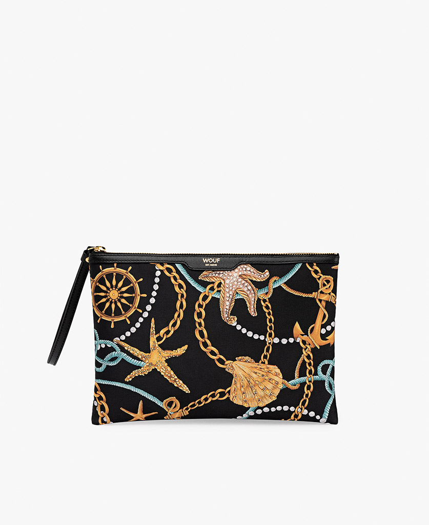 SALE - WOUF NIGHT CLUTCH SAILOR
