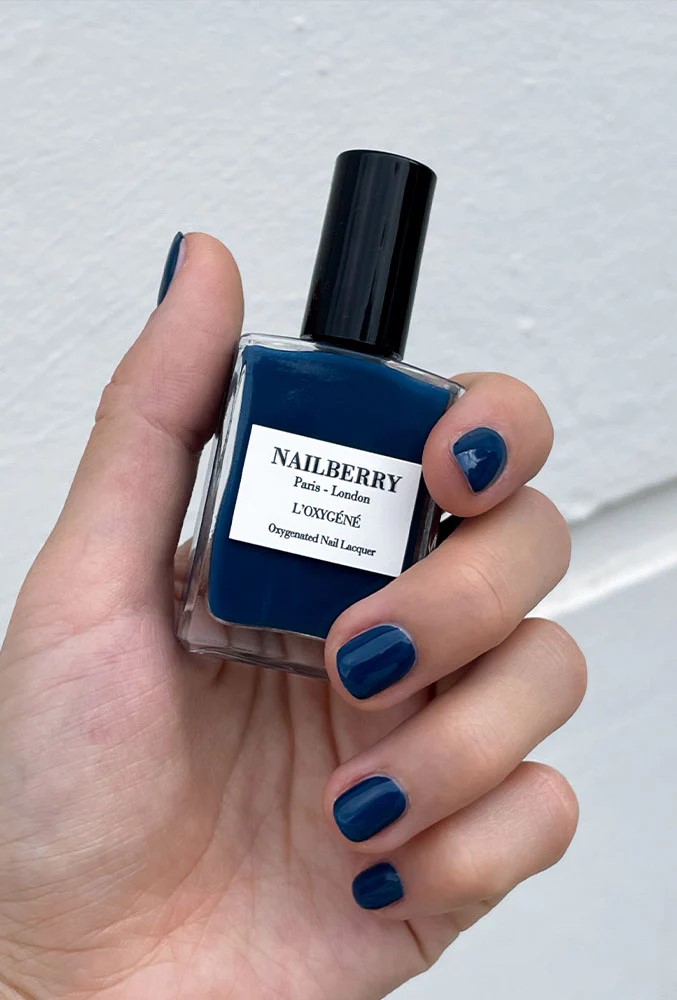 NAILBERRY NAIL LACQUER ORAGE - OXY INDIGO BLUE OPAQUE