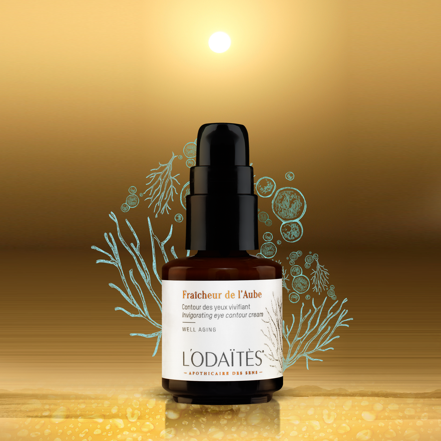L’ODAÏTÈS FRAÌCHEUR DE L'AUBE, INVIGORATING EYE CREAM