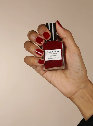 NAILBERRY NAIL LACQUER LE TEMPS DES CERISES - OXY BURGUNDY