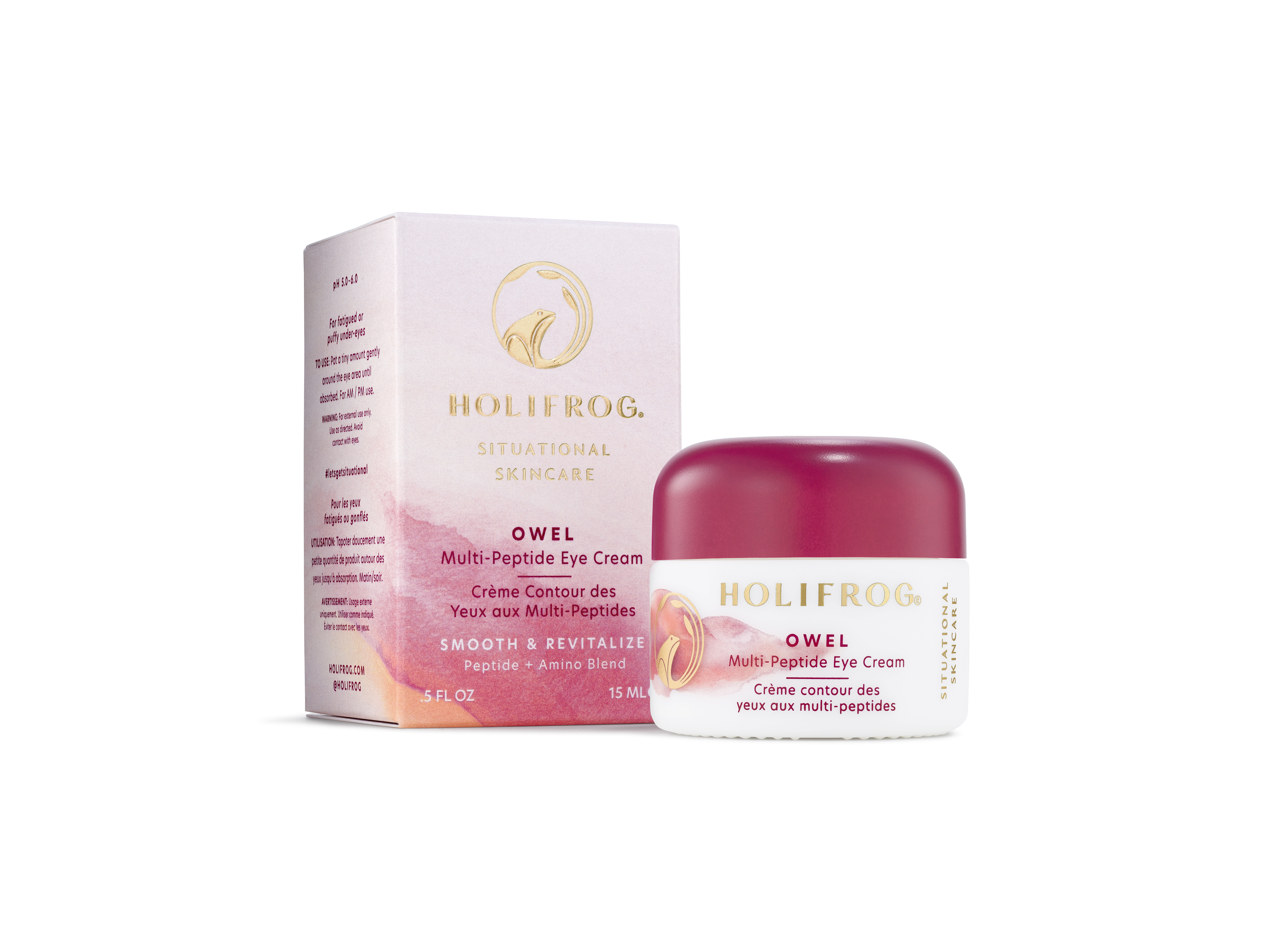 HOLIFROG OWEL MULTI-PEPTIDE EYE CREAM