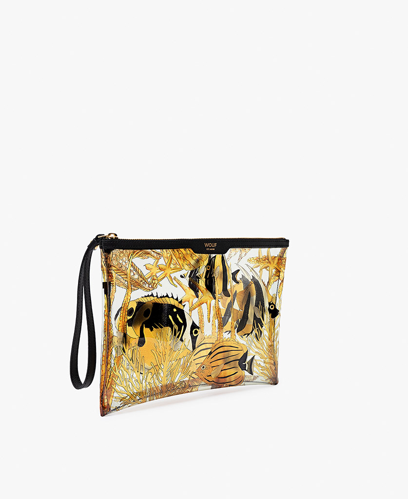 SALE - WOUF NIGHT CLUTCH FISH