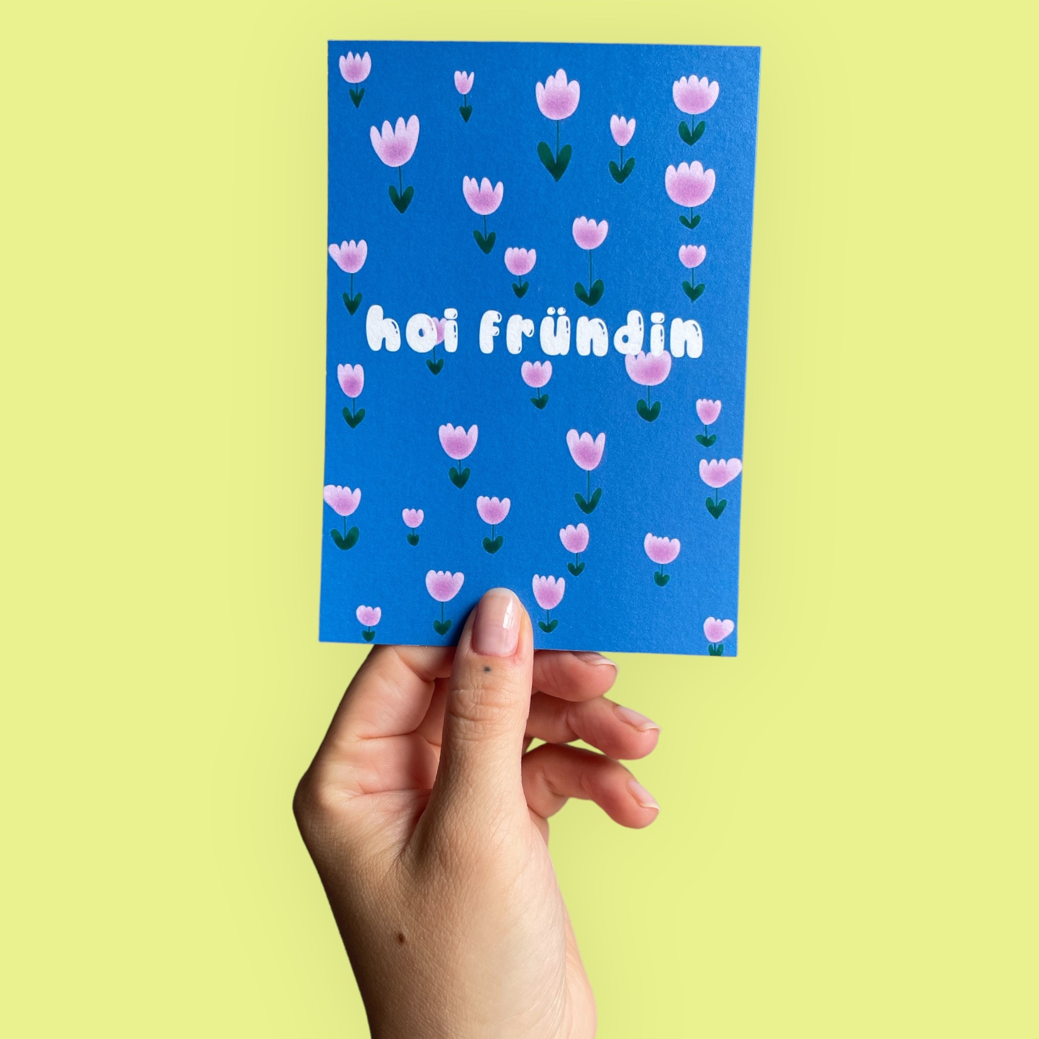 ARION ILLUSTRIERT - GRUSSKARTE HOI FRÜNDIN