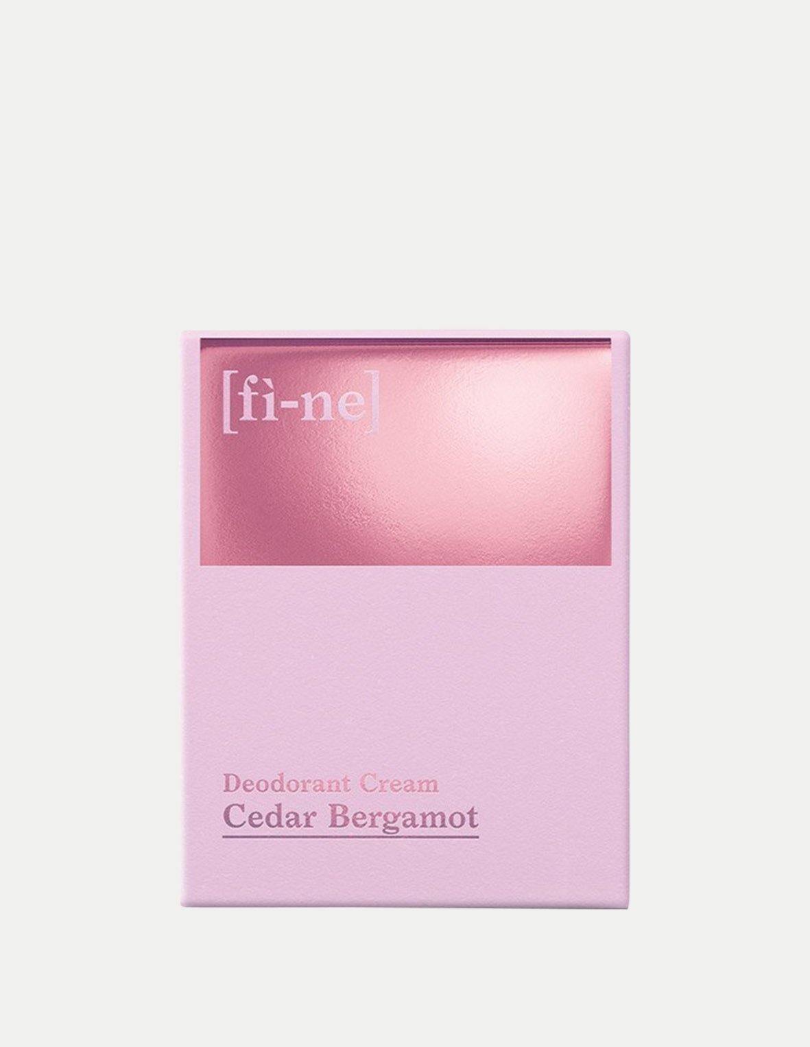 FINE DEODORANT CEDAR BERGAMOTTE, BASISCHES CREME DEO GLASTIEGEL 30G