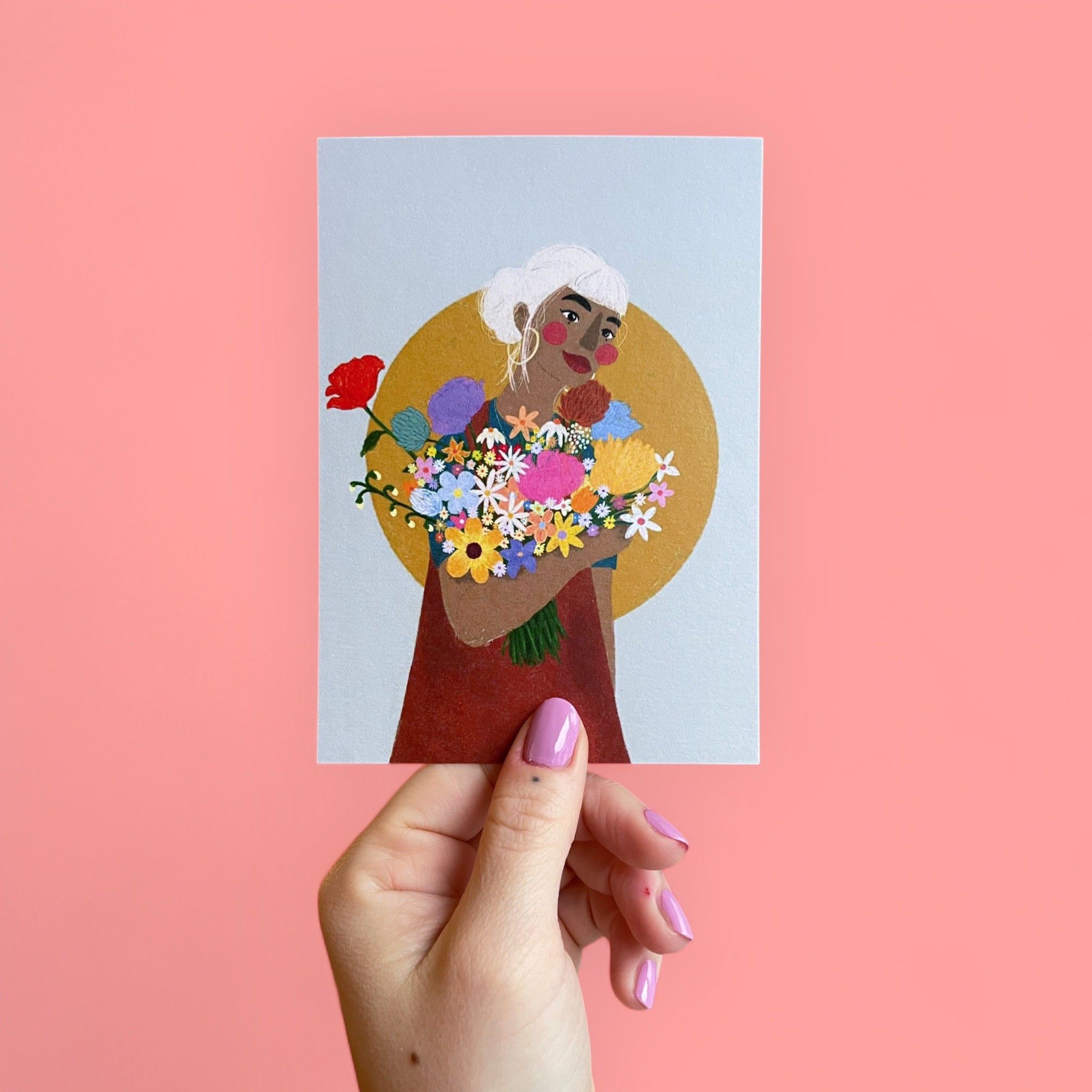 ARION ILLUSTRIERT - GRUSSKARTE BOUQUET