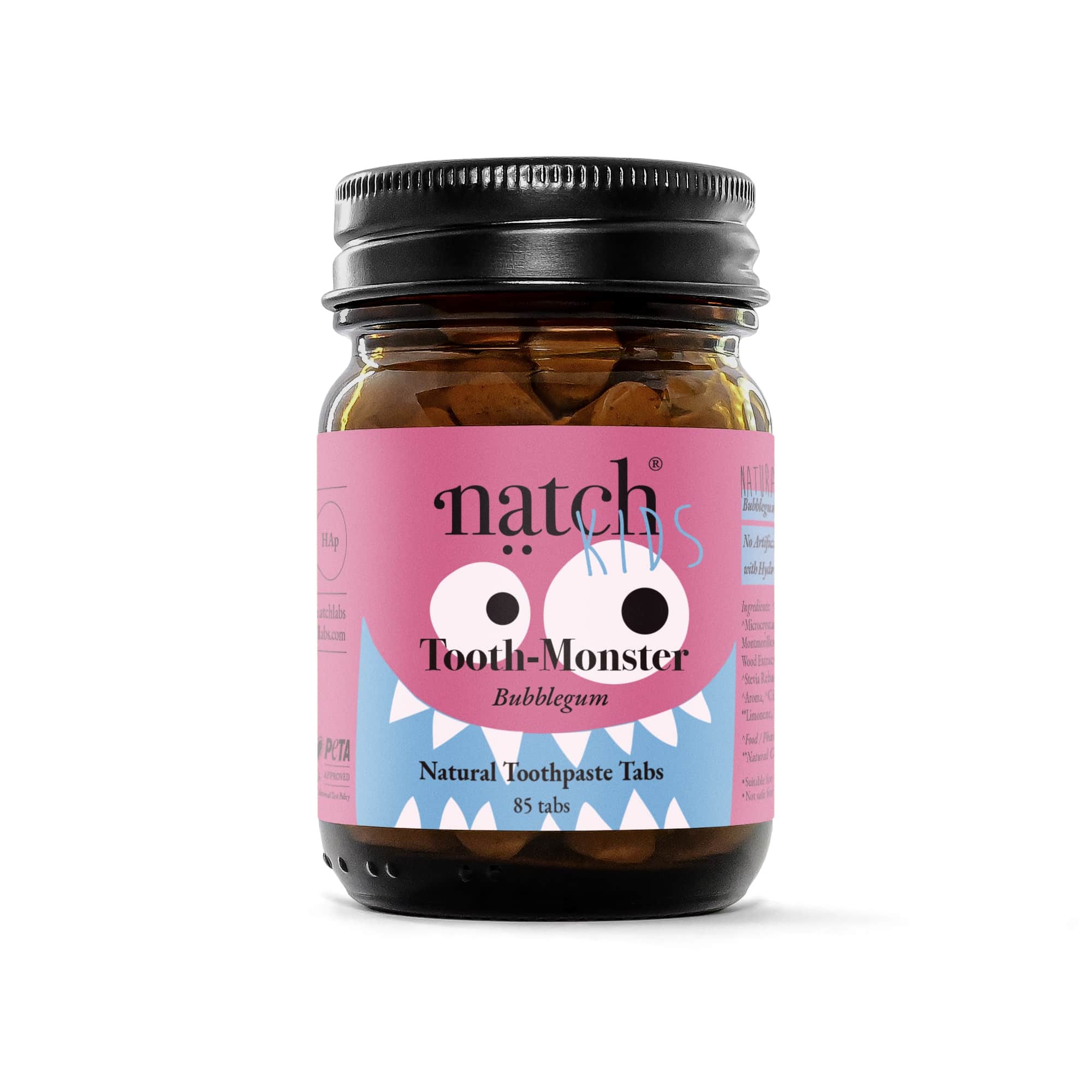 NATCH TOOTHMONSTER KIDS BUBBLEGUM