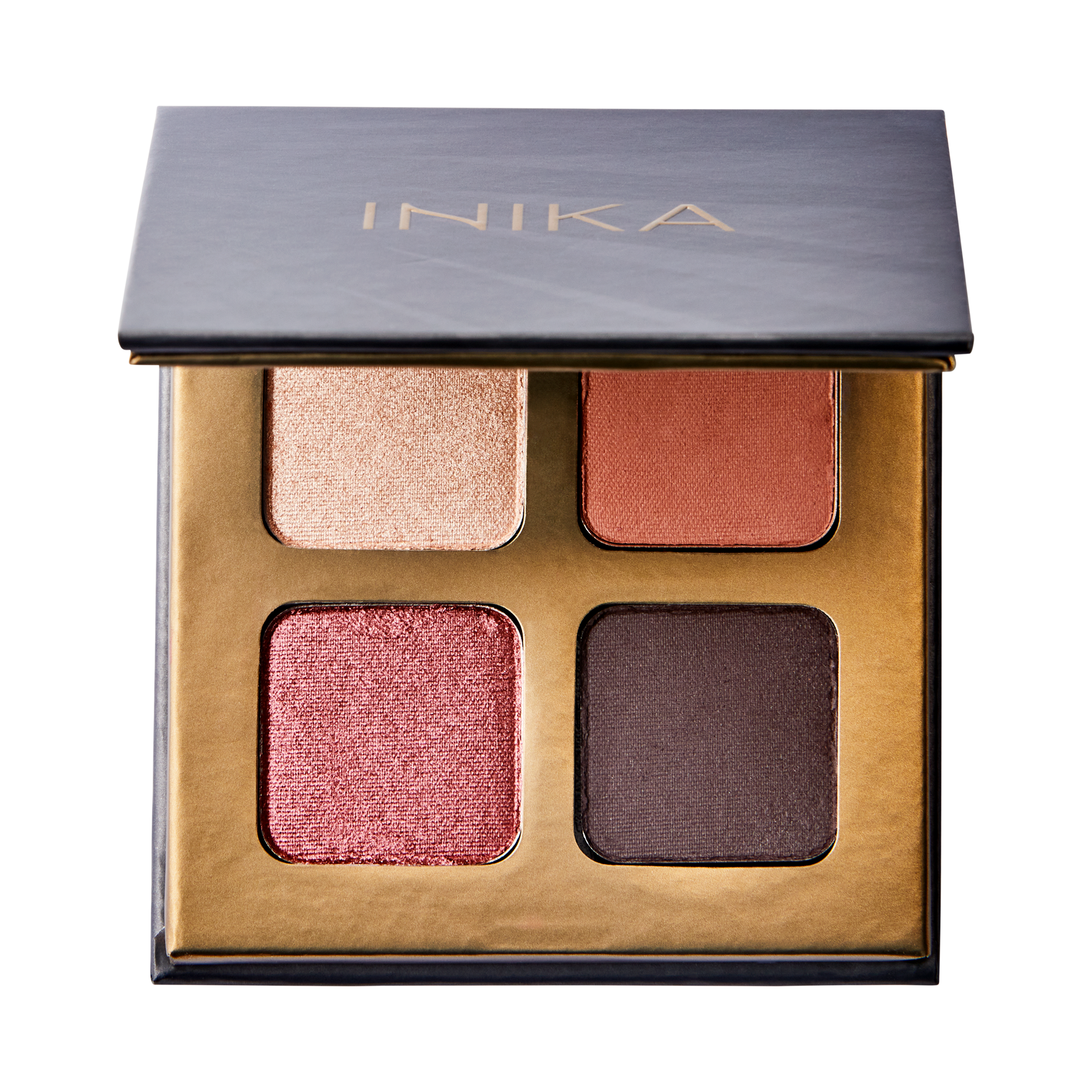 INIKA ORGANIC EYESHADOW QUAD FLOWERS