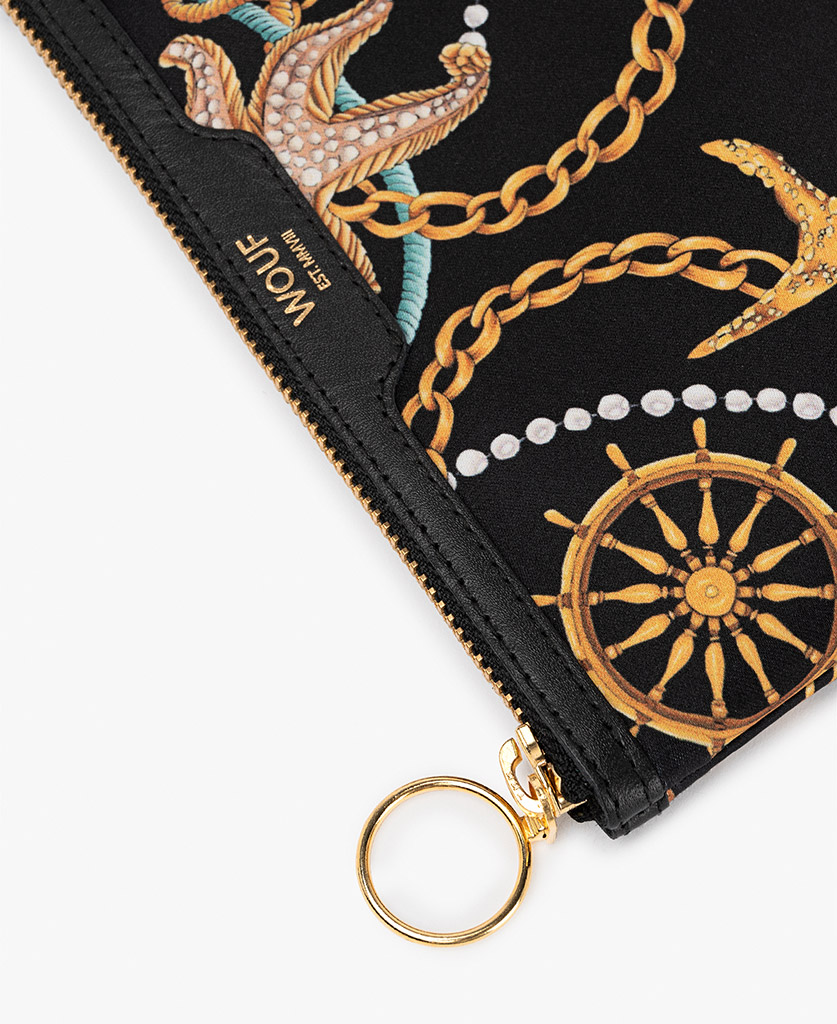SALE - WOUF POCKET CLUTCH SAILOR