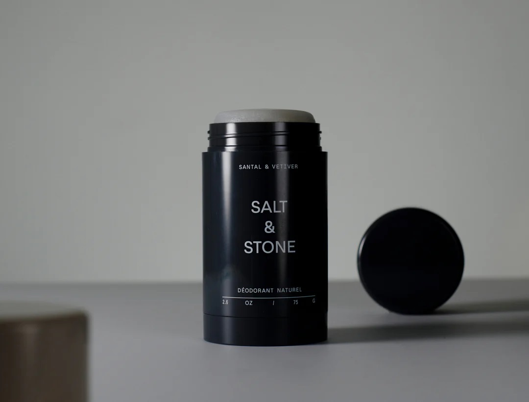 SALT & STONE NATURAL DEODORANT GEL SANTAL & VETIVER - FOR SENSITIVE SKIN