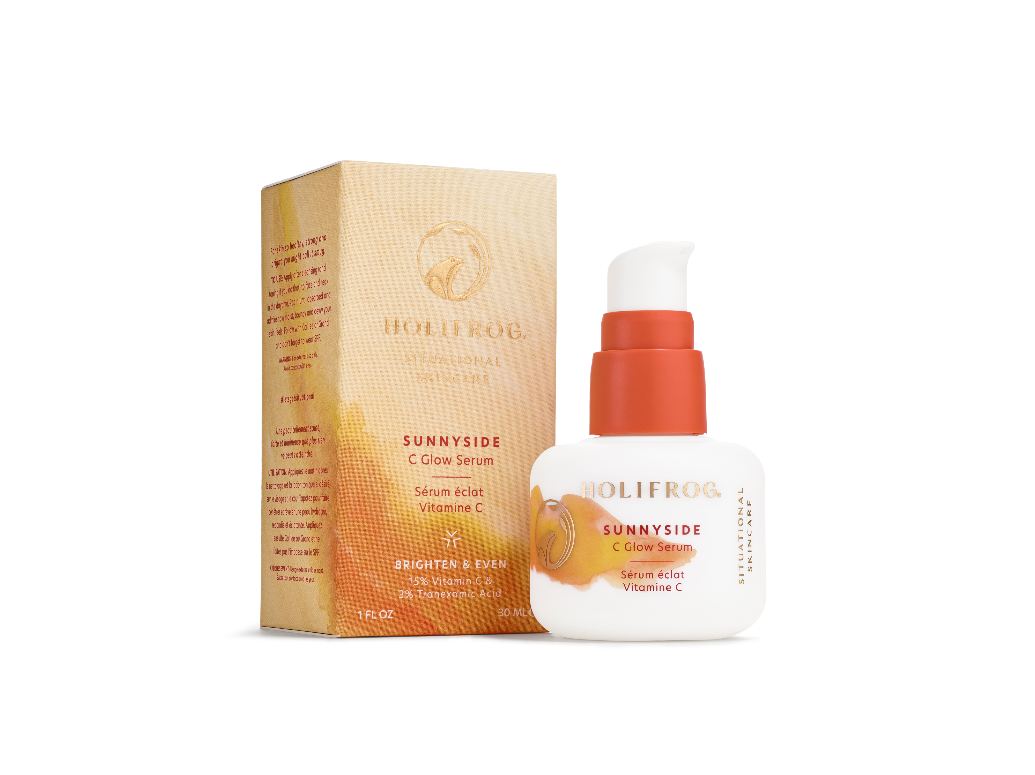 HOLIFROG SUNNYSIDE C GLOW SERUM