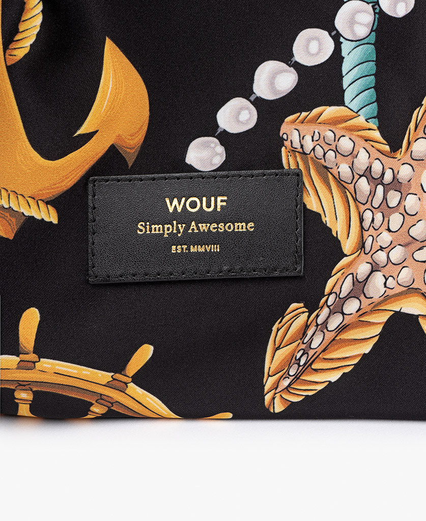SALE - WOUF SATIN BAG SAILOR