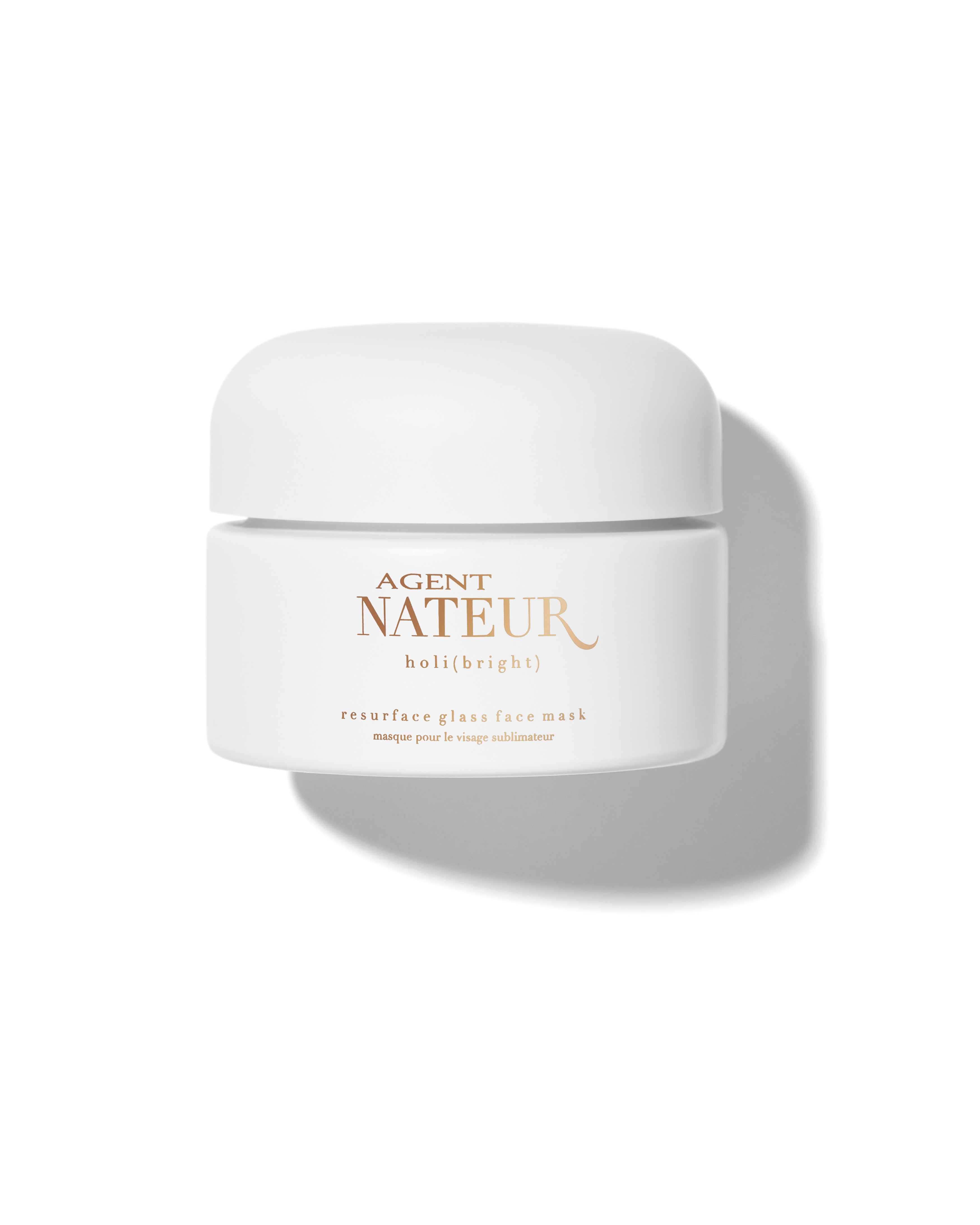 AGENT NATEUR - HOLI (BRIGHT) RESURFACE GLASS FACE MASK