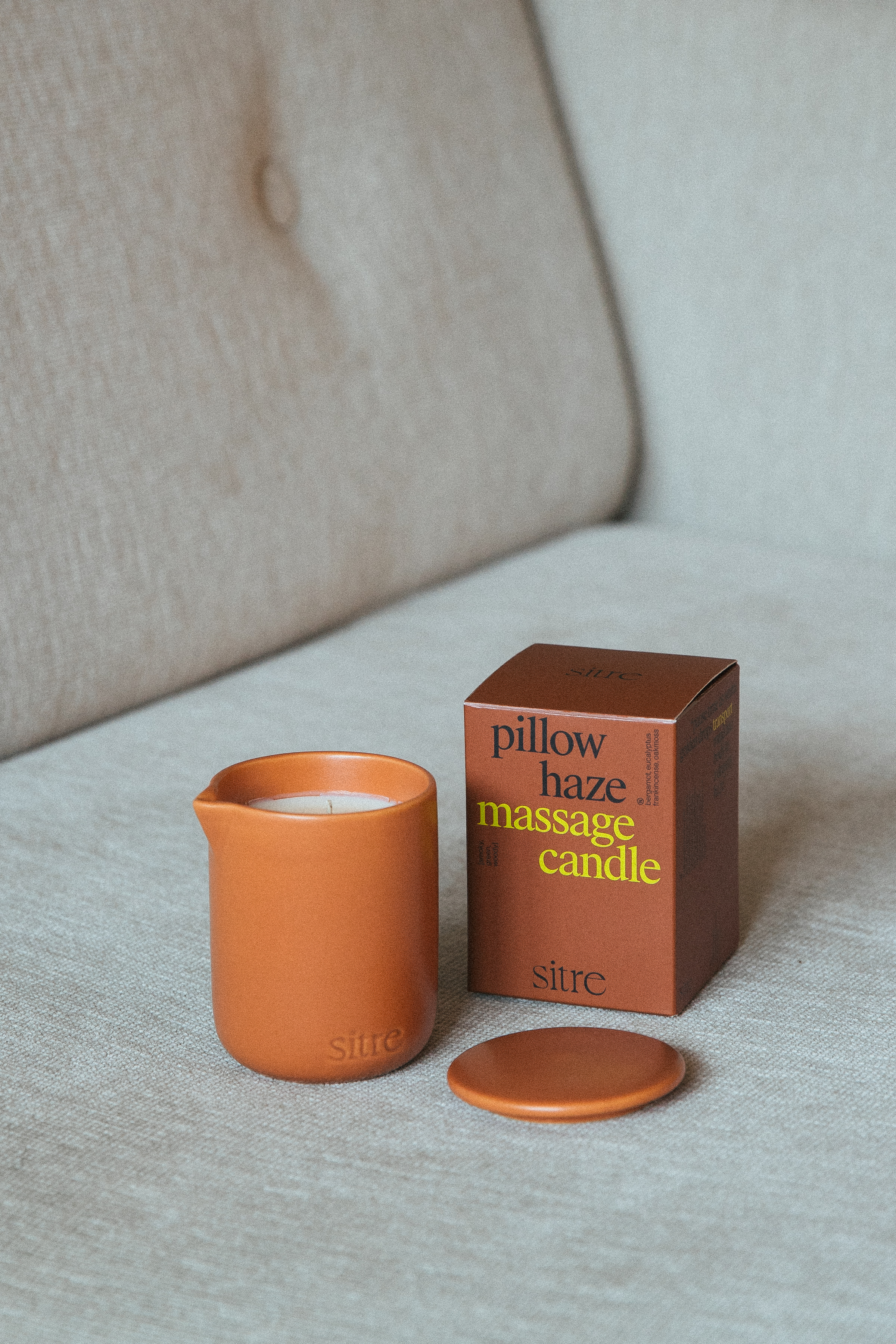SITRE PILLOW HAZE MASSAGE CANDLE