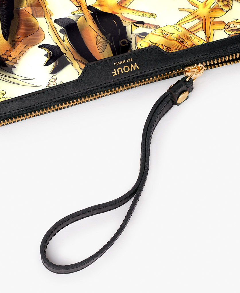 SALE - WOUF NIGHT CLUTCH FISH