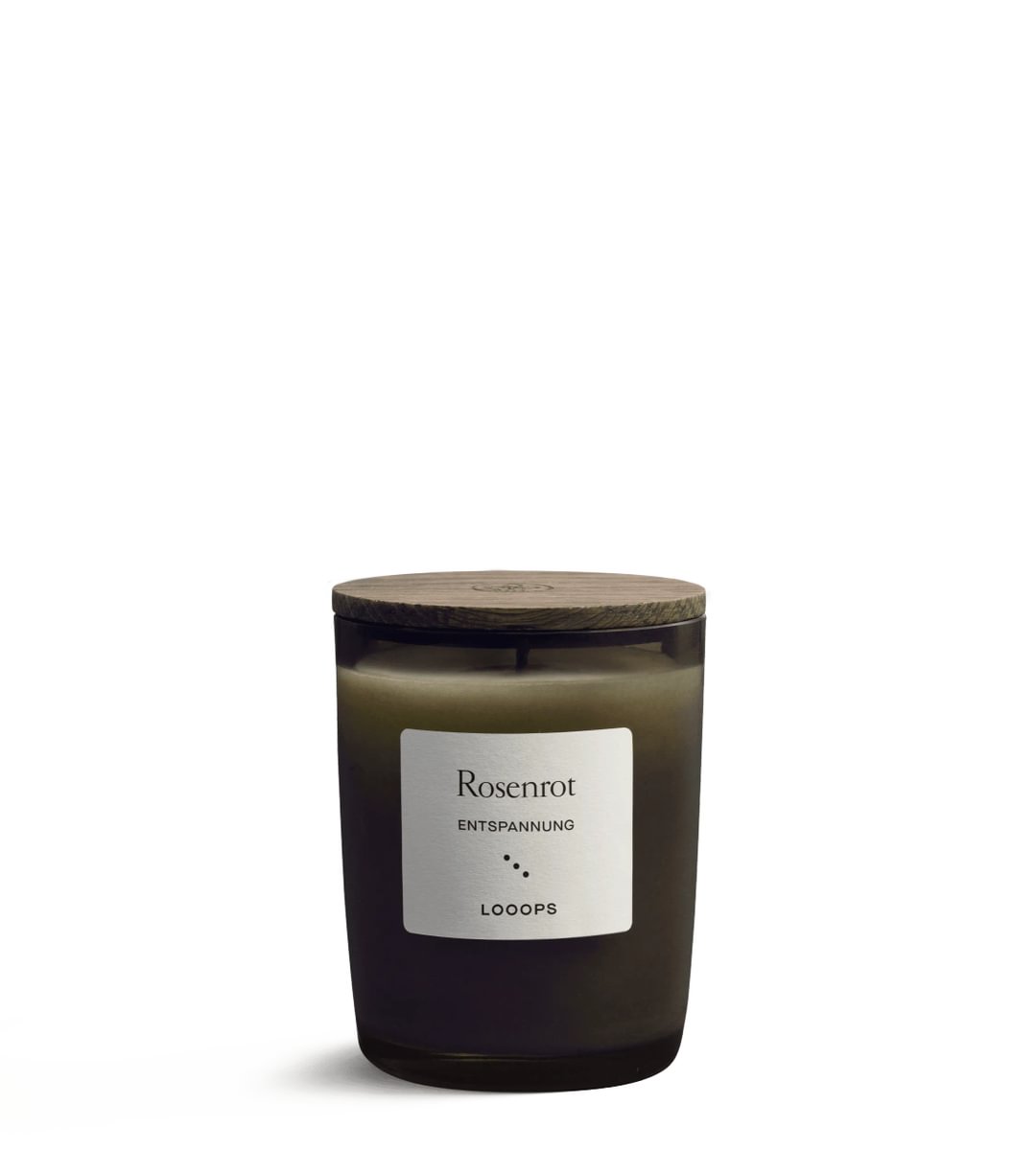 LOOOPS - Rosenrot Duftkerze 75 g