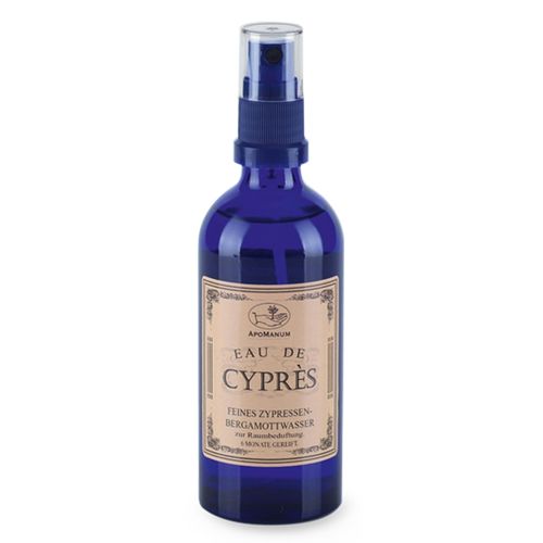 APOMANUM RAUM- UND WÄSCHEDUFT, EAU DE CYPRÈS, ZYPRESSE-BERGAMOTT, 100 ML