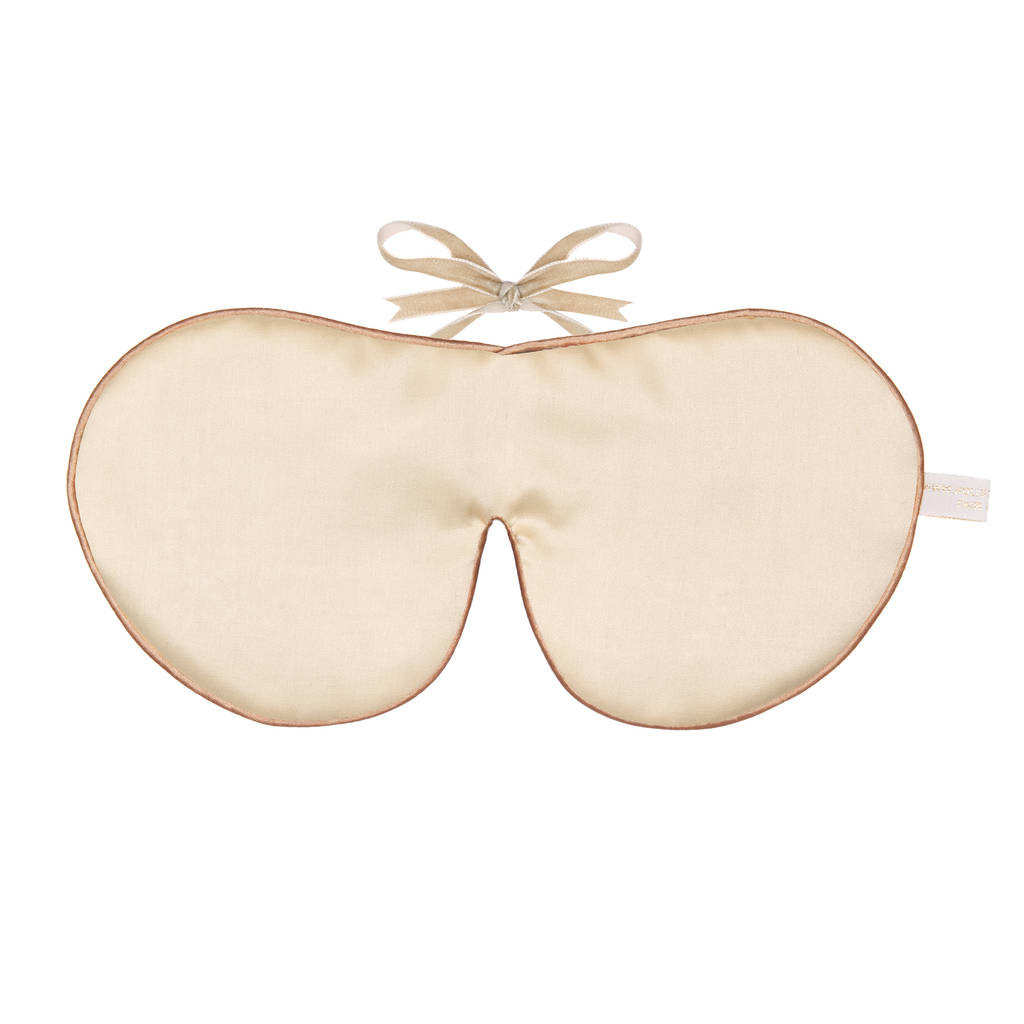 SALE - HOLISTIC SILK AUGENMASKE "CREAM"