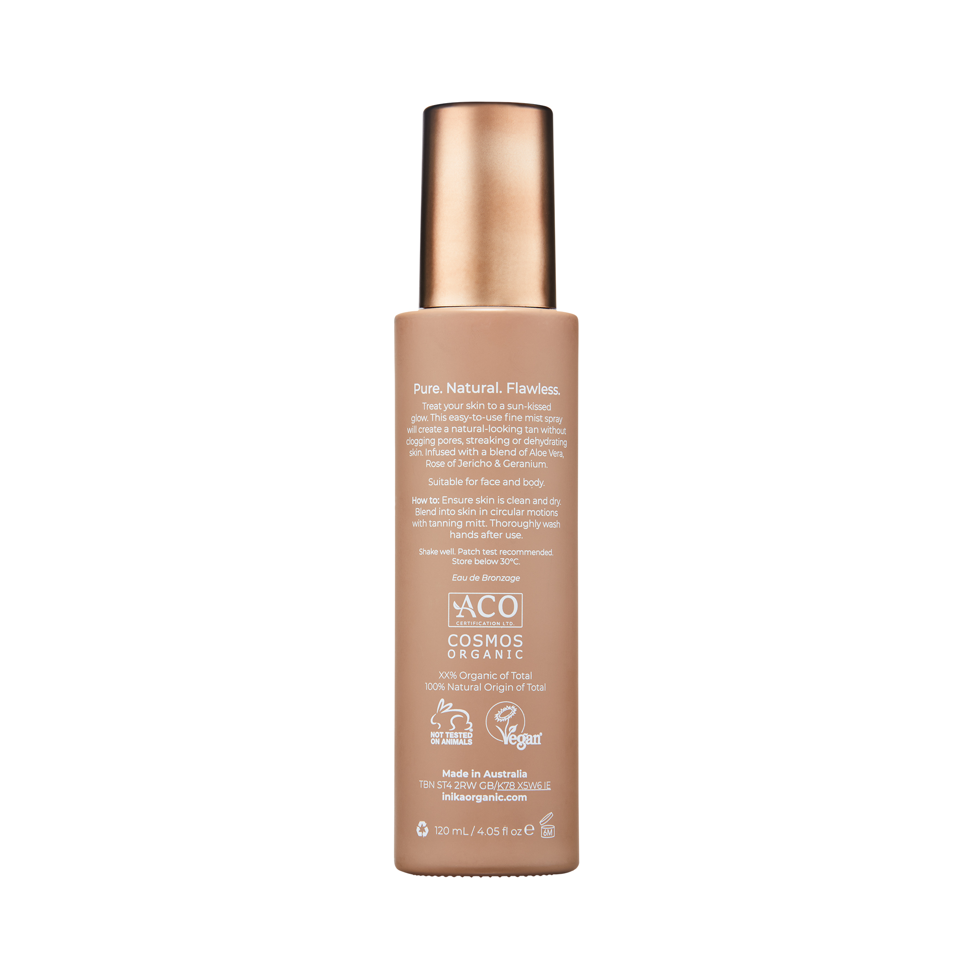 INIKA ORGANIC NATURAL TANNING MIST