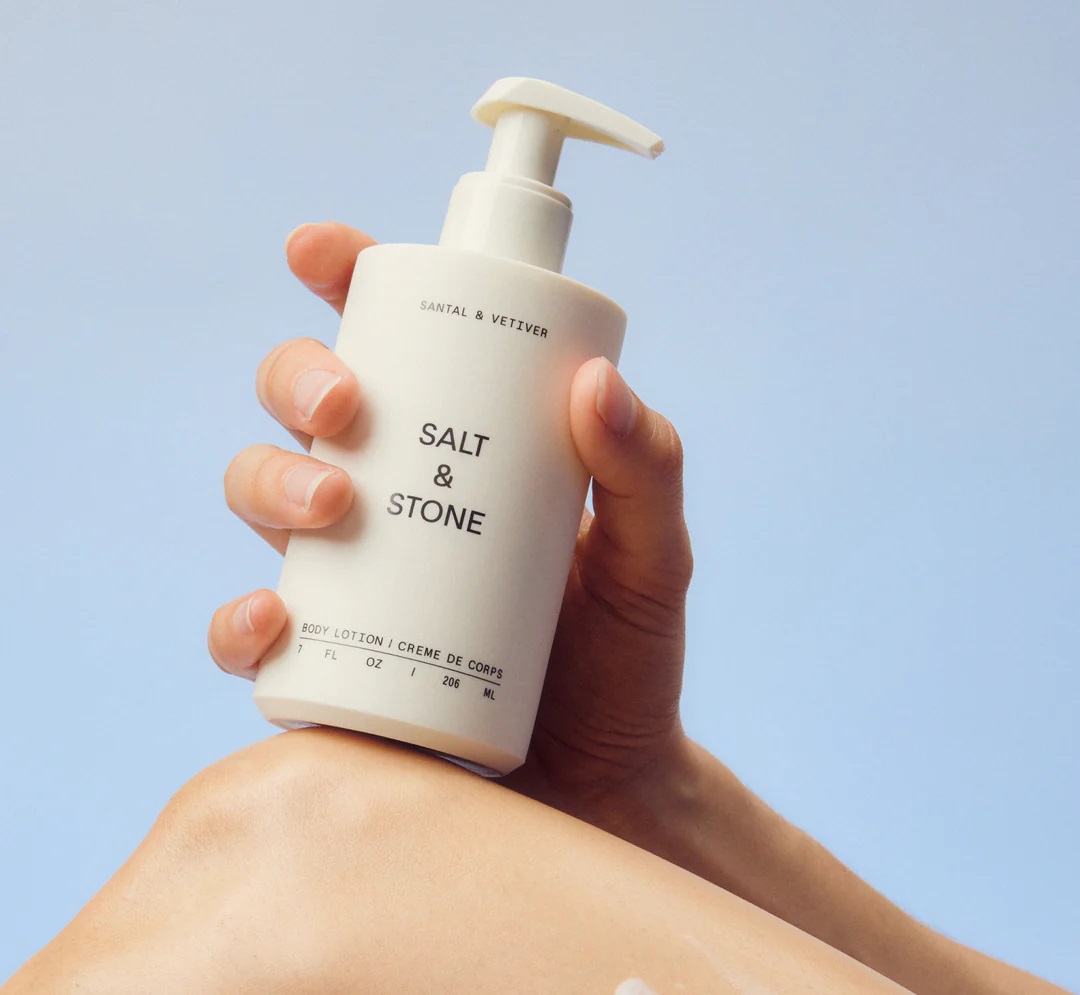 SALT & STONE BODY LOTION SANTAL & VETIVER