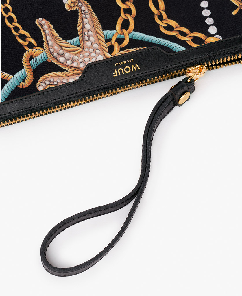 SALE - WOUF NIGHT CLUTCH SAILOR