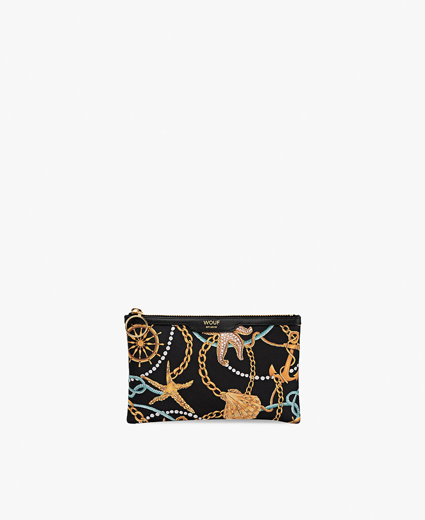 SALE - WOUF POCKET CLUTCH SAILOR