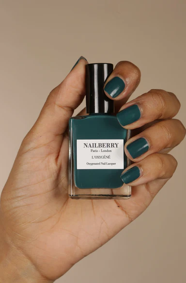 NAILBERRY NAIL LACQUER  TEAL WE MEET AGAIN - OXY TEAL