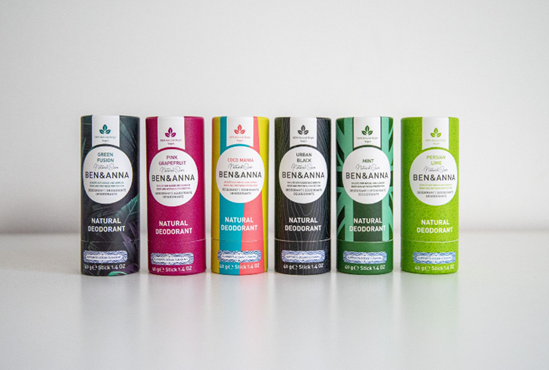 BEN & ANNA NATURAL DEODORANT URBAN BLACK PAPERTUBE