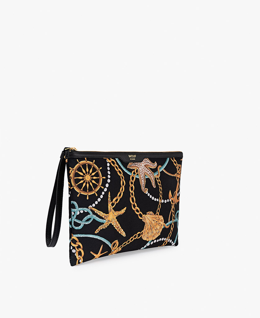 SALE - WOUF NIGHT CLUTCH SAILOR