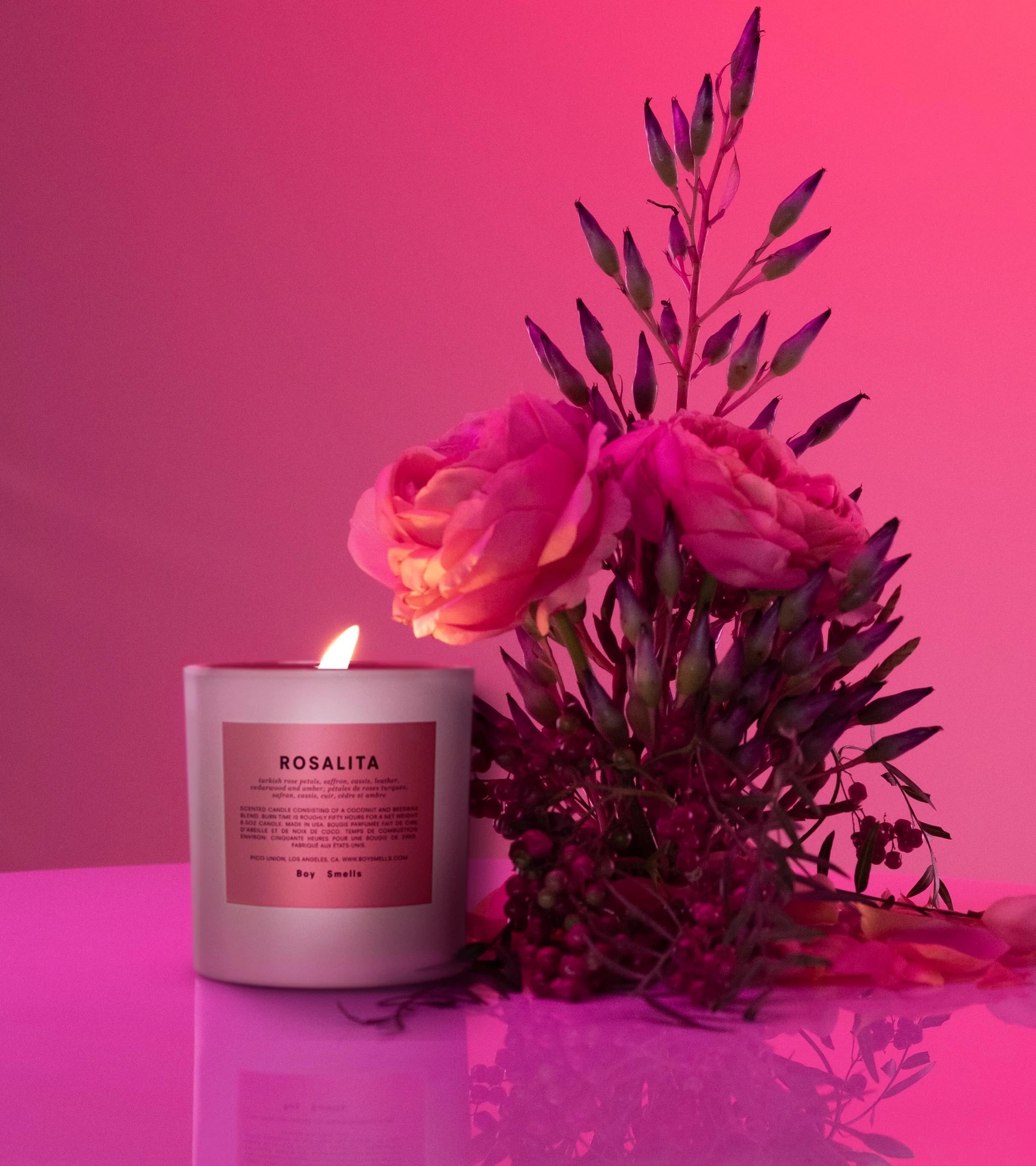 SALE - BOY SMELLS CANDLE ROSALITA