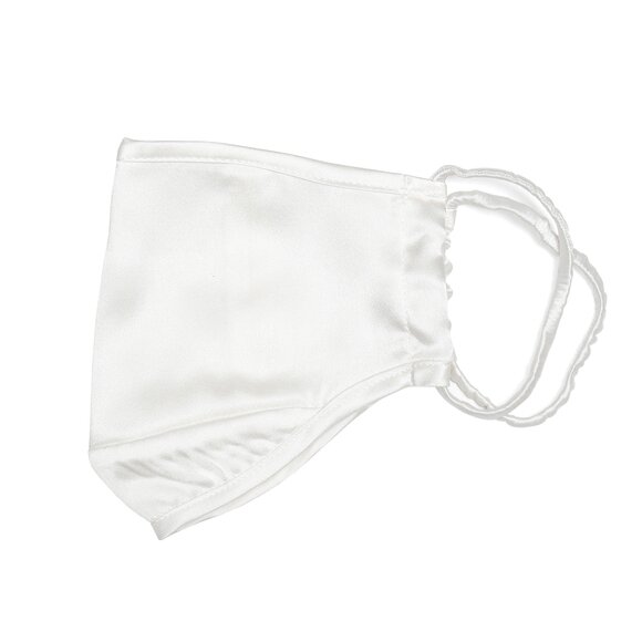 SALE - HOLISTIC SILK ANTI POLLUTION MASK WHITE - MUNDSCHUTZ & NASENSCHUTZ