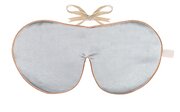 SALE - HOLISTIC SILK AUGENMASKE "SILVER"