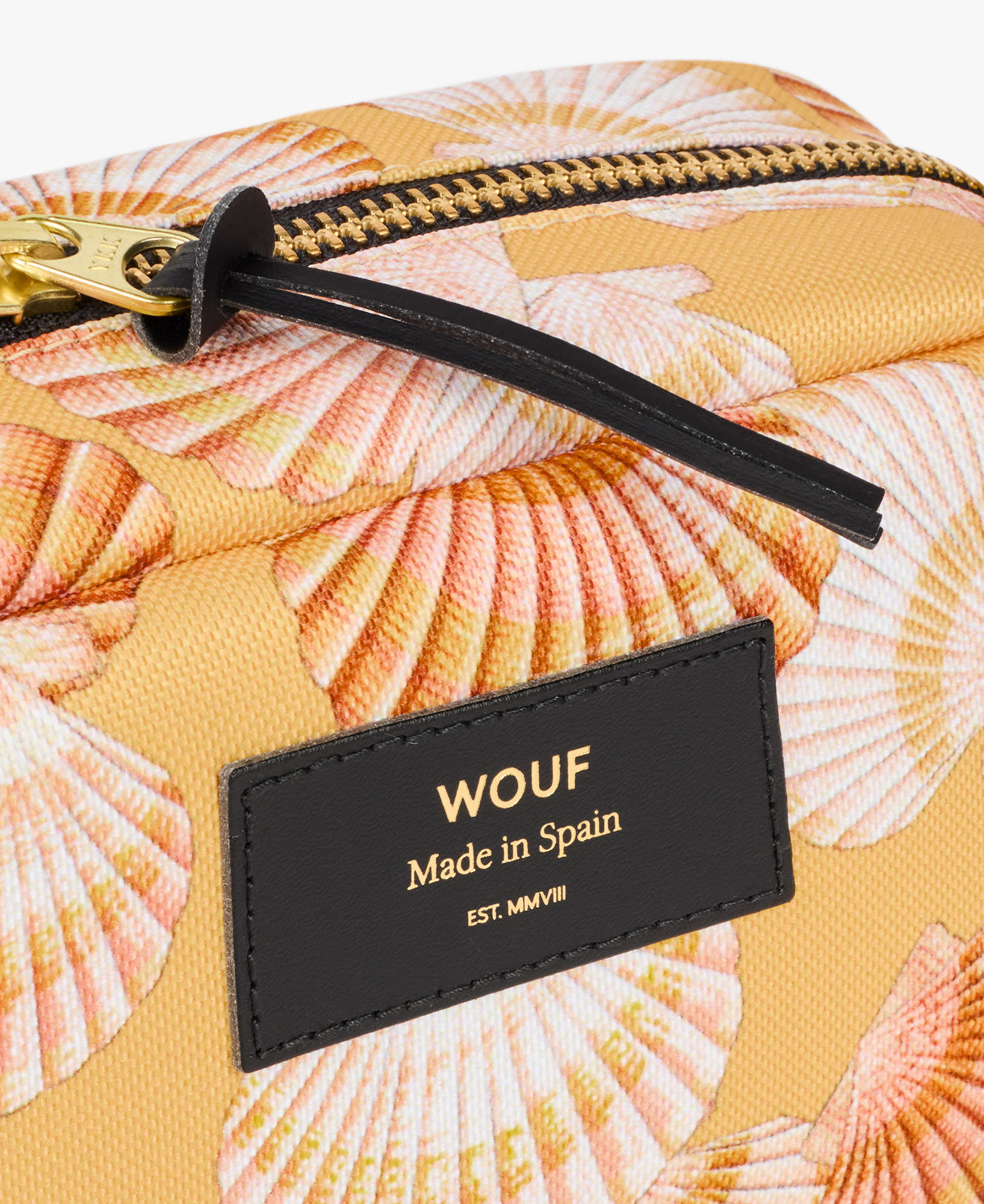 WOUF BIG BEAUTY BAG CORAL