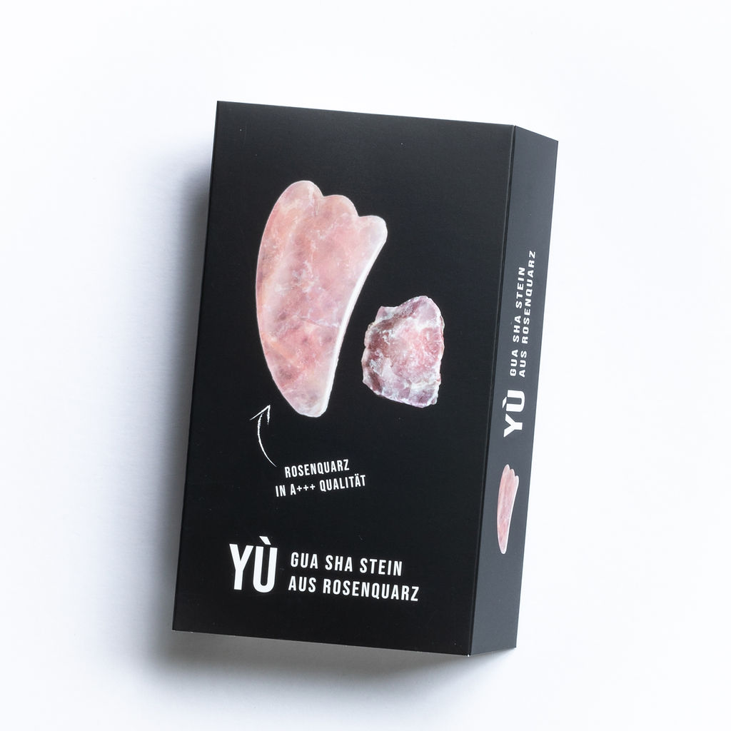 YÚ BEAUTY ROSENQUARZ GUA SHA BEAUTY STONE