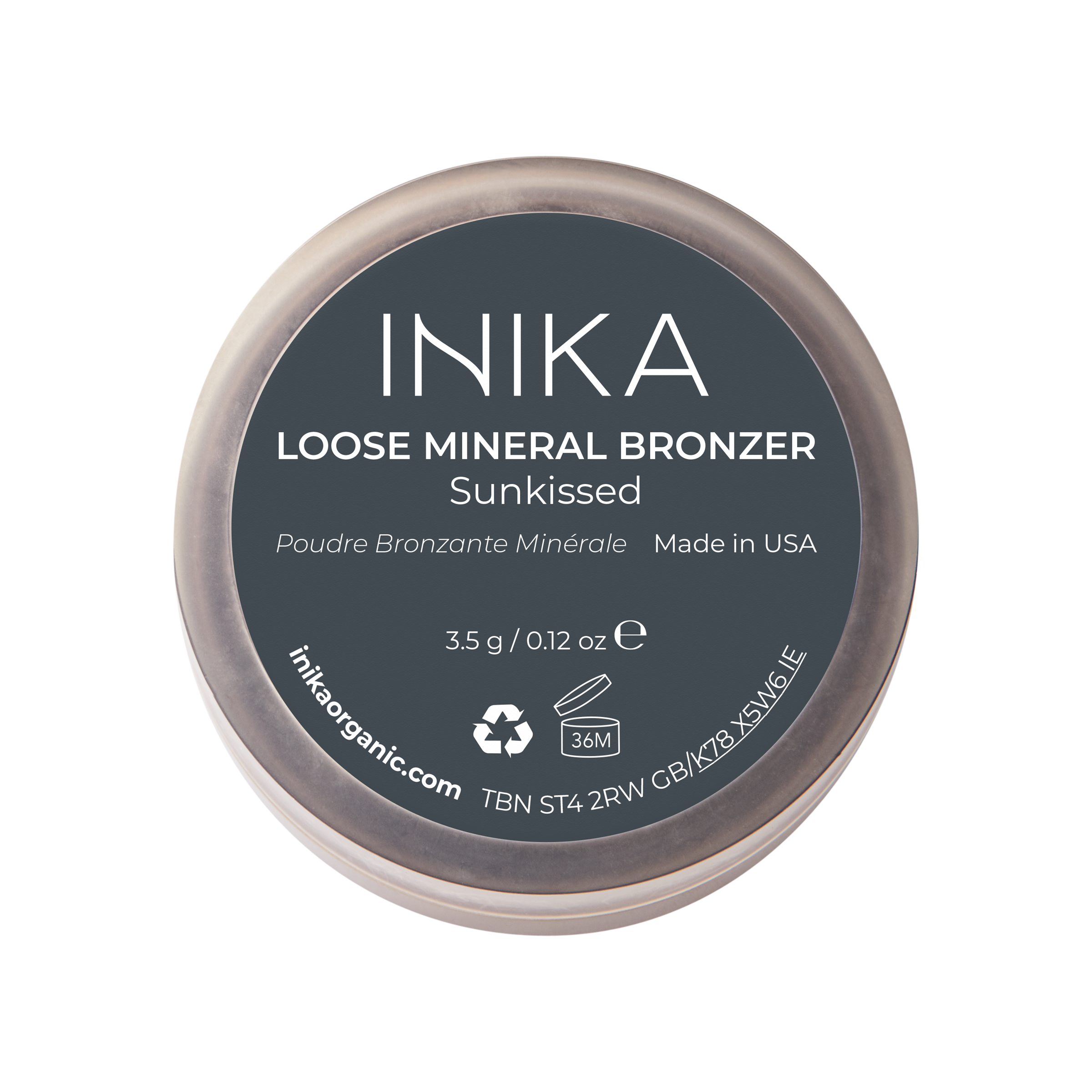 INIKA ORGANIC LOOSE MINERAL BRONZER
