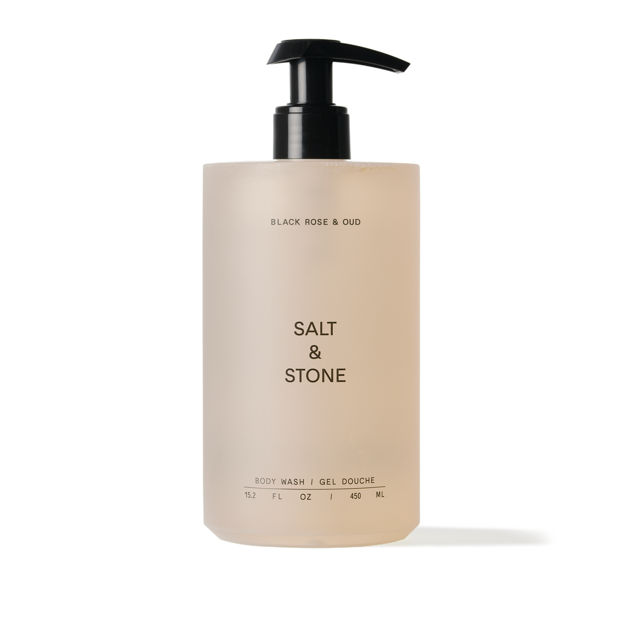 SALT & STONE BODY WASH - BLACK ROSE & OUD